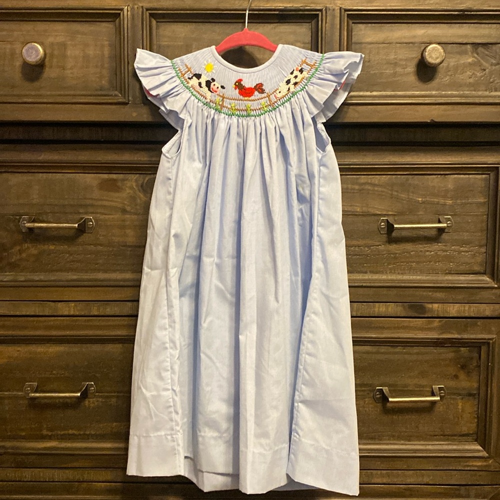 COPY - Remember Nguyen smocked farm dress